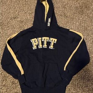 Pitt Panthers Black and Gold Youth XS Hoodie